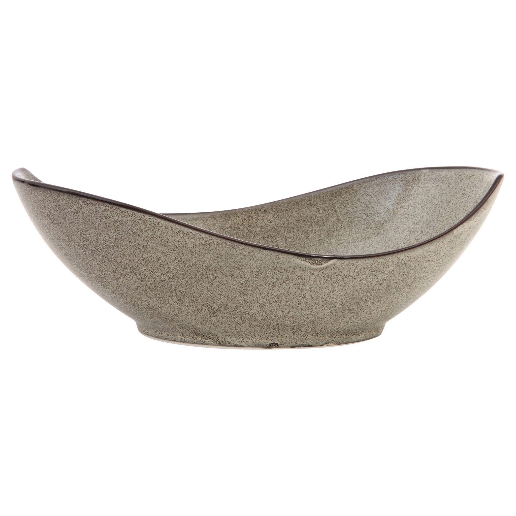 ストーン グレー / オーバルボウル 31cm