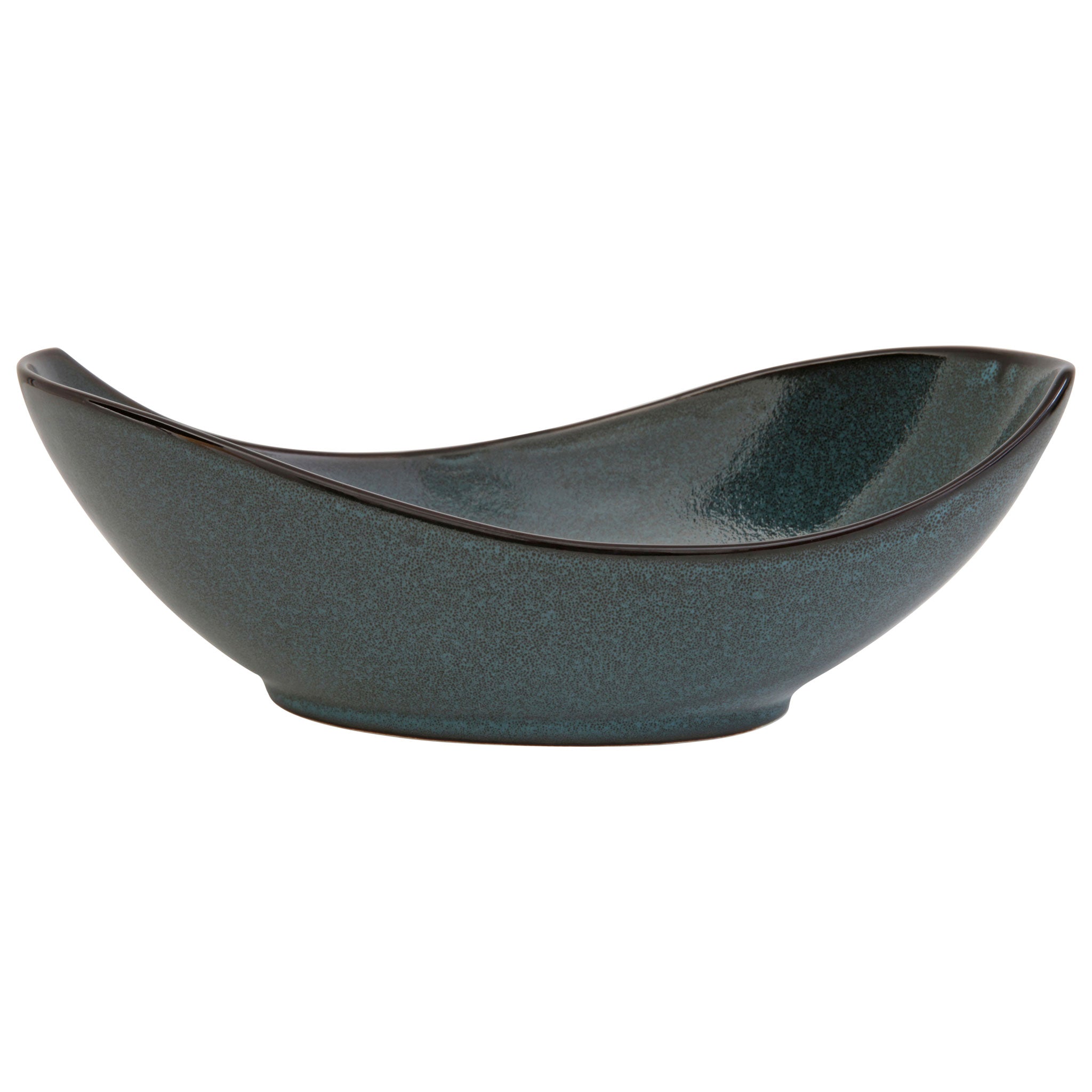 ストーン ブルー / オーバルボウル 31.5cm