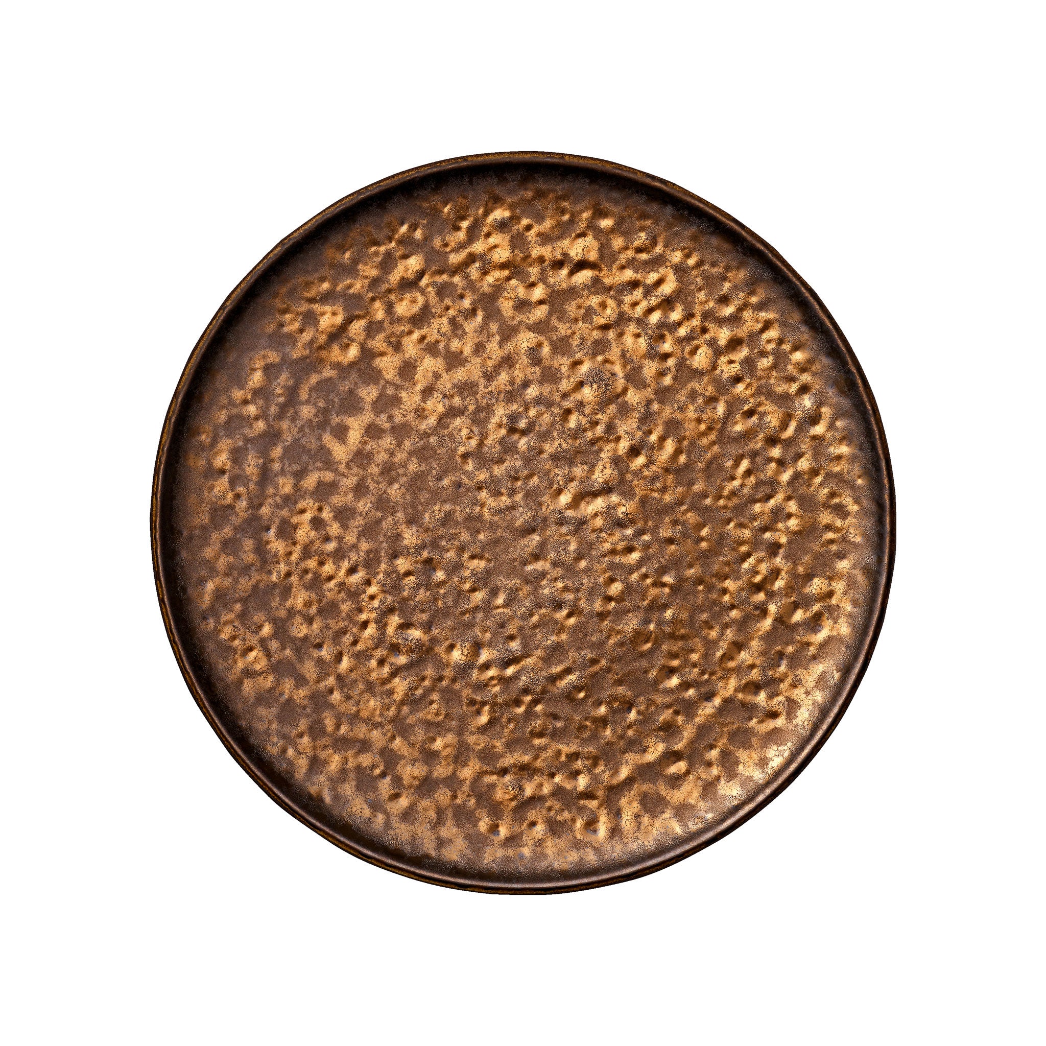 二ヴォ メタリック / フラットプレート 22cm